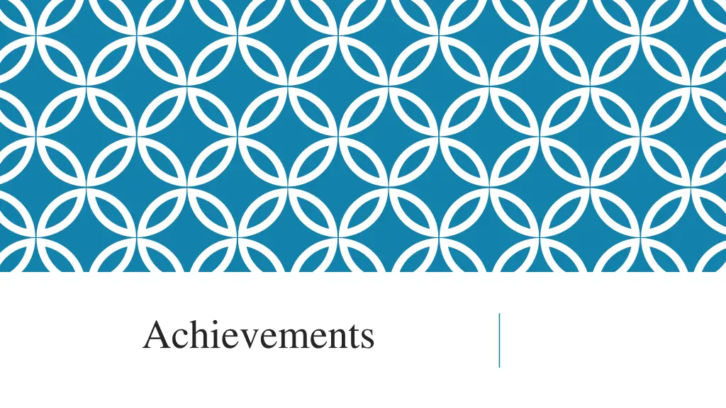 achievements