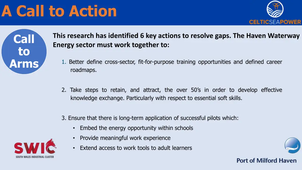 a call to action
