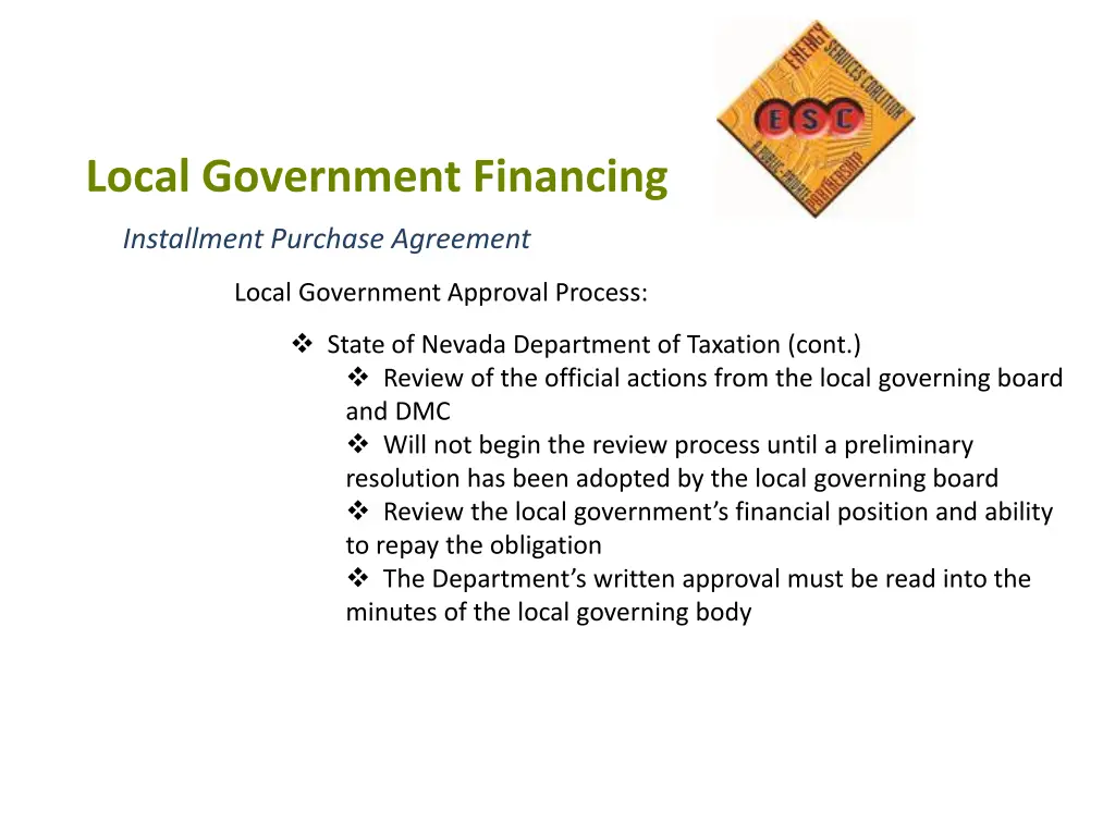 local government financing 4