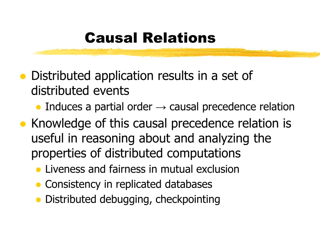 causal relations