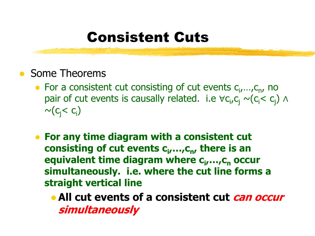 consistent cuts 1