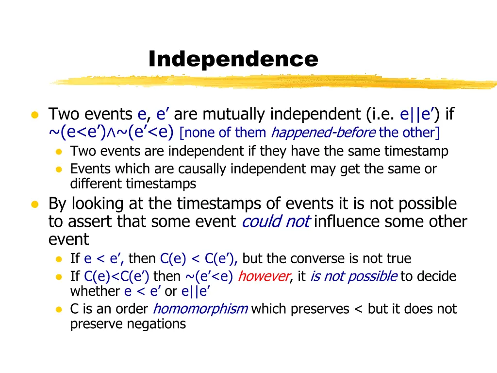 independence