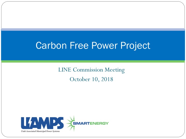 carbon free power project