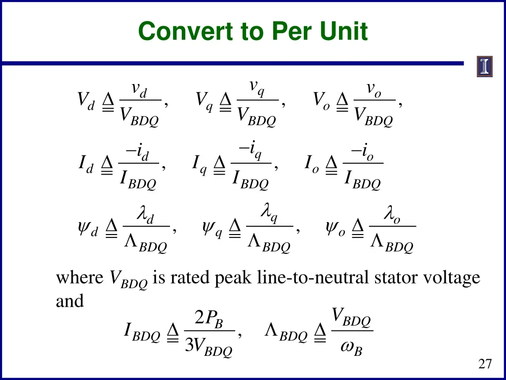 convert to per unit 2