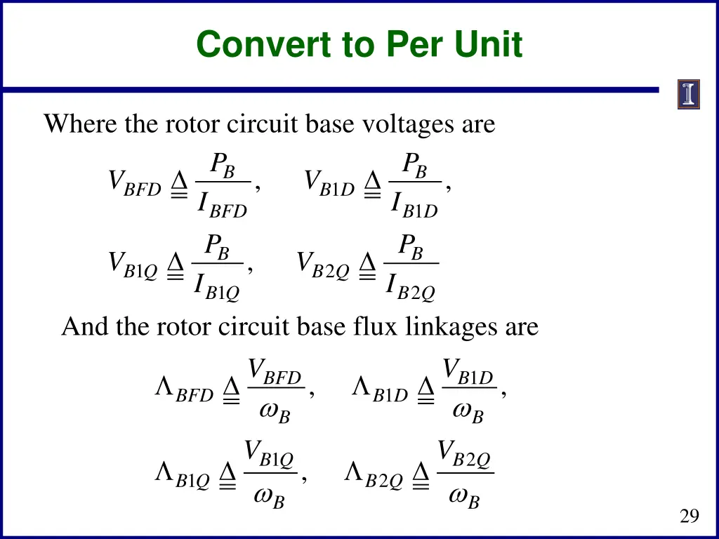 convert to per unit 4