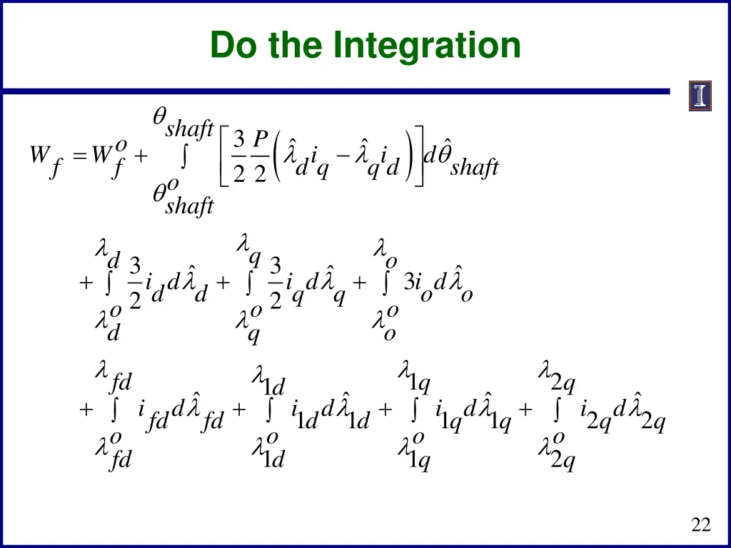 do the integration