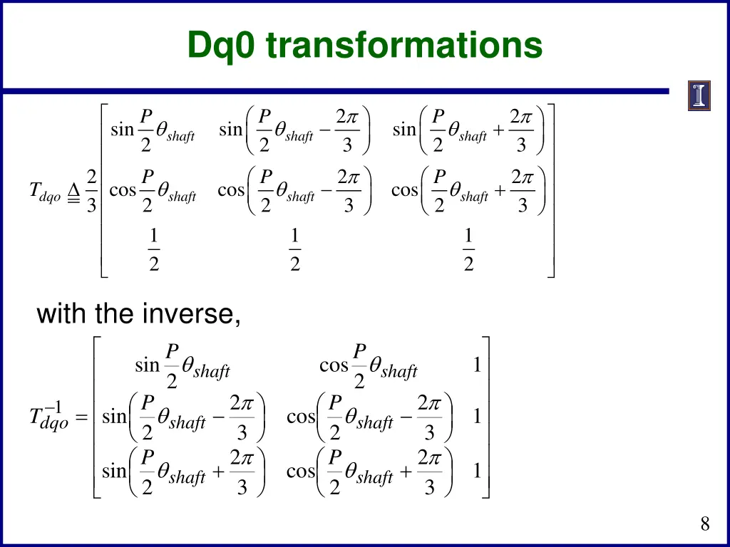 dq0 transformations 1
