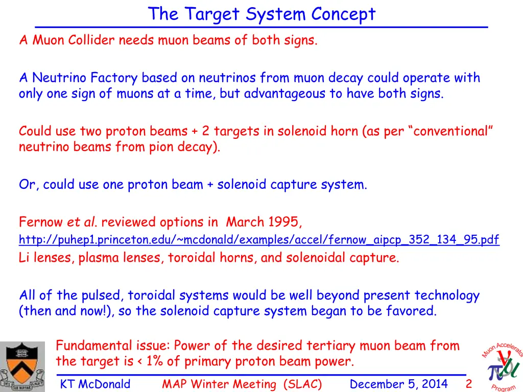 the target system concept