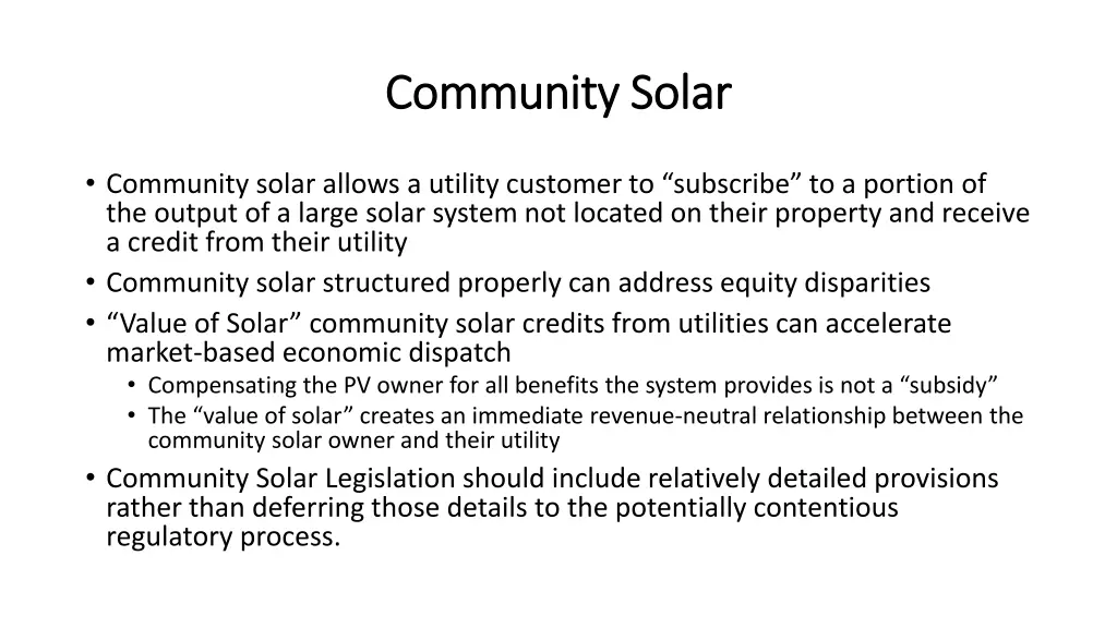 community solar community solar