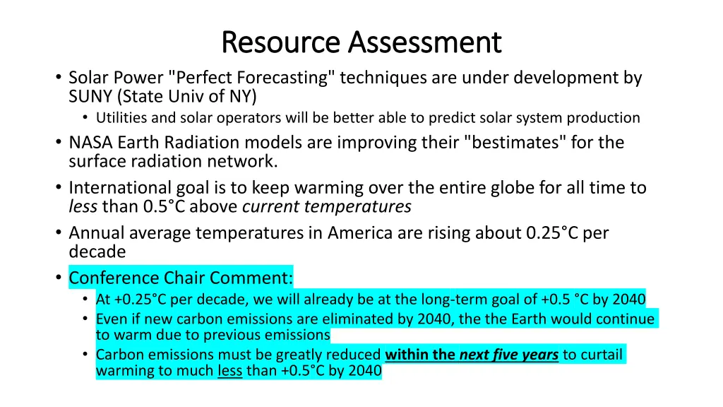 resource assessment resource assessment