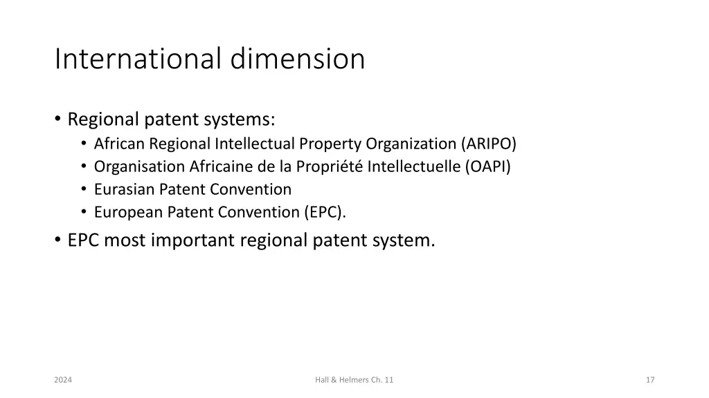 international dimension 2