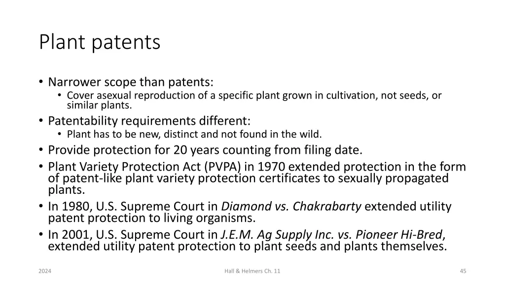 plant patents 2