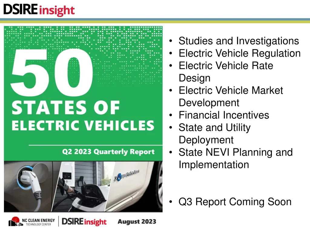 studies and investigations electric vehicle