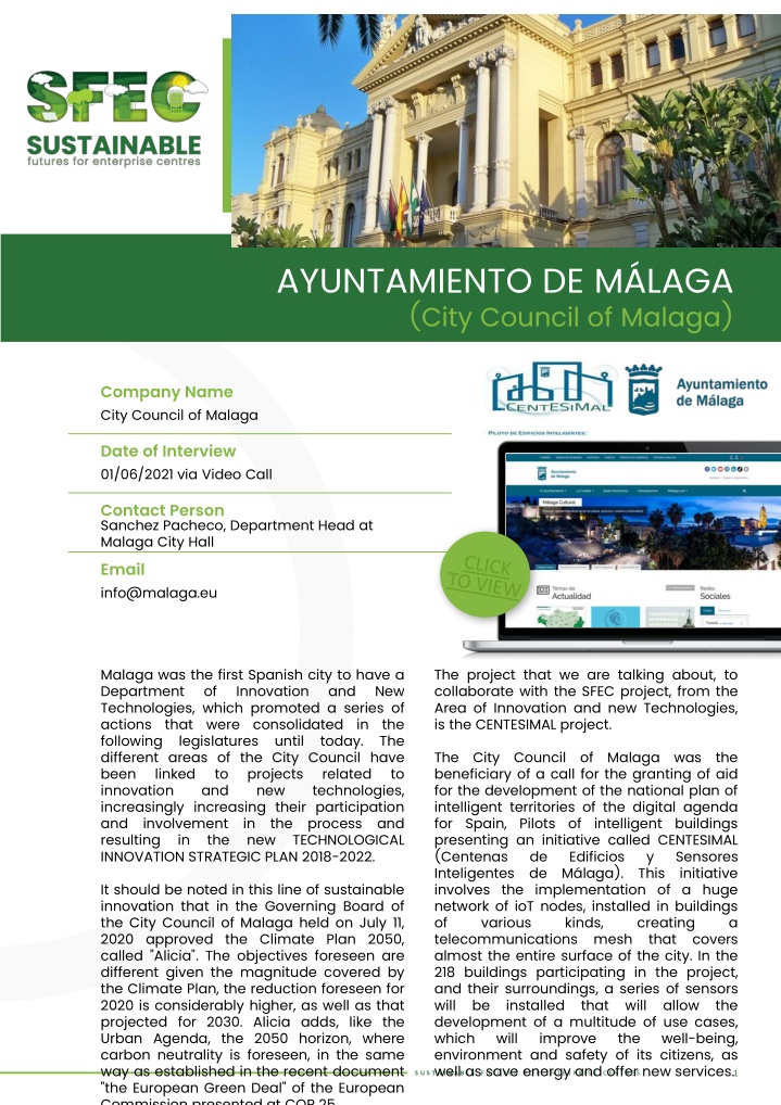 ayuntamiento de m laga city council of malaga