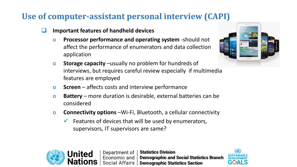use of computer assistant personal interview capi 3