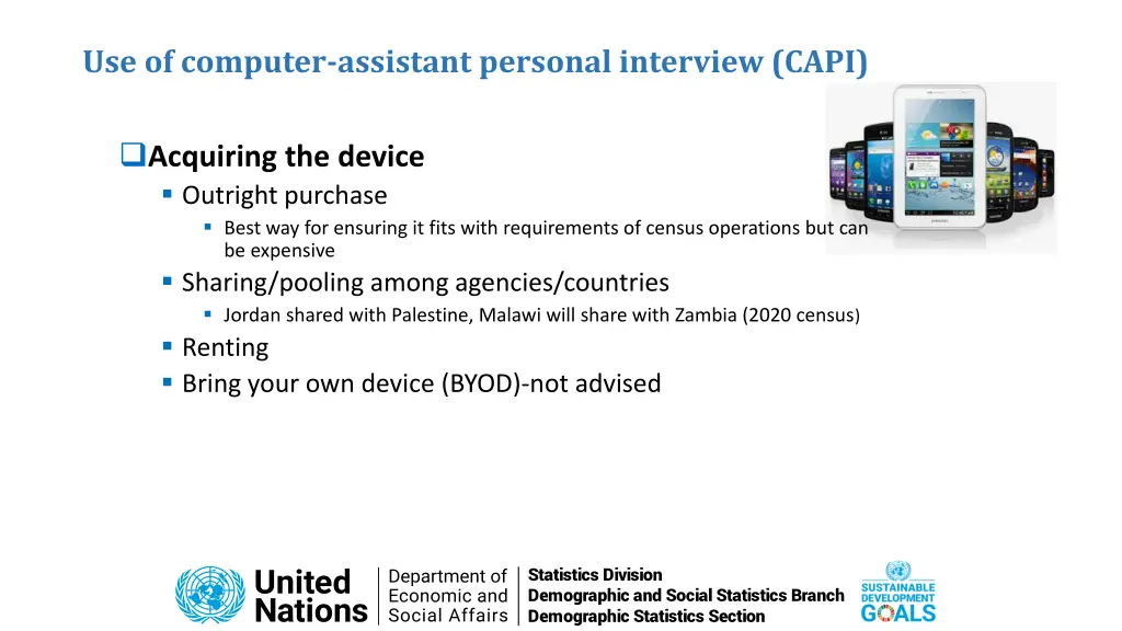 use of computer assistant personal interview capi 4