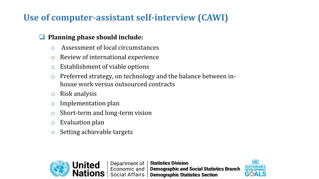 use of computer assistant self interview cawi 4