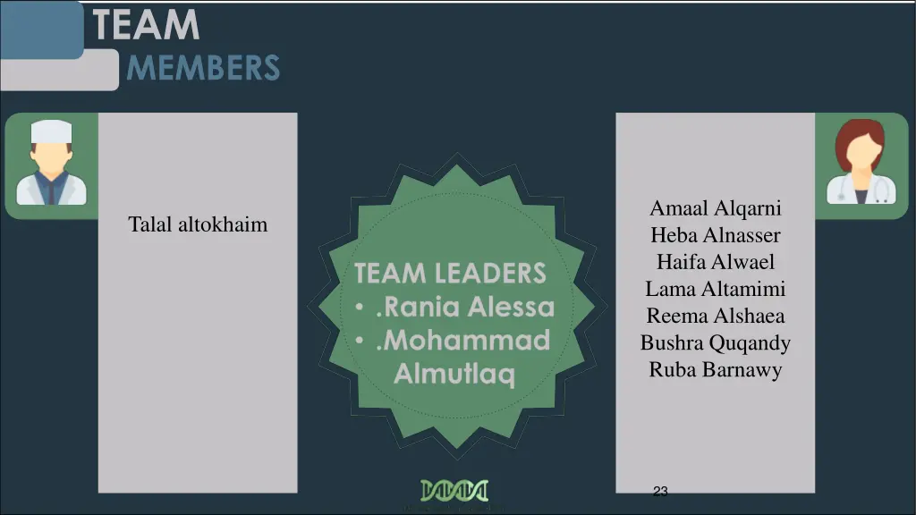 team members