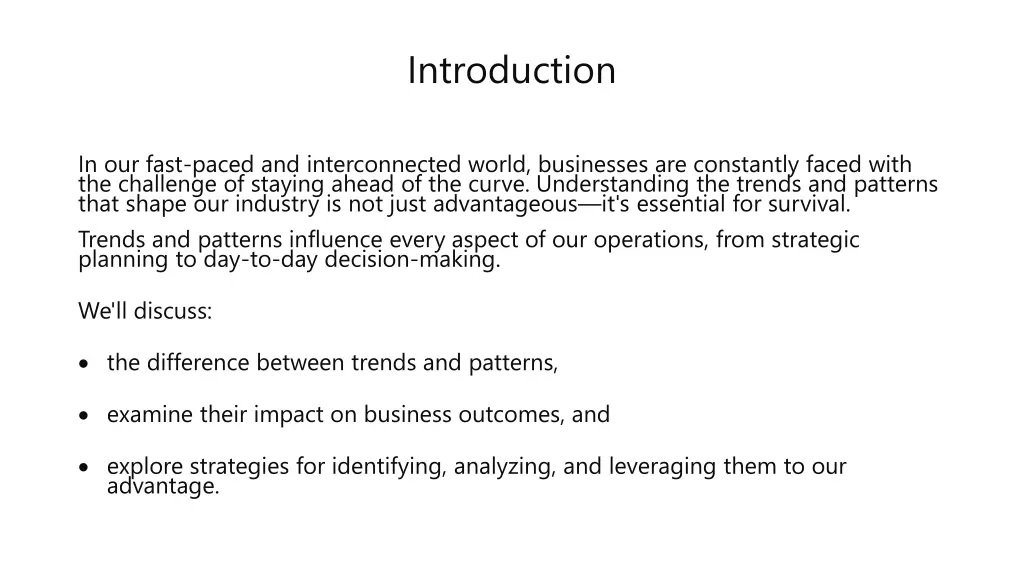 introduction