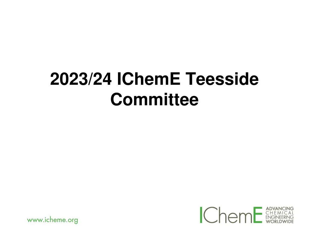 2023 24 icheme teesside committee