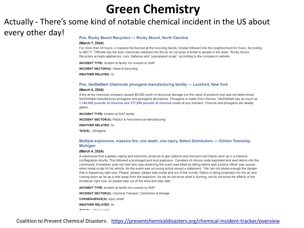 green chemistry 11