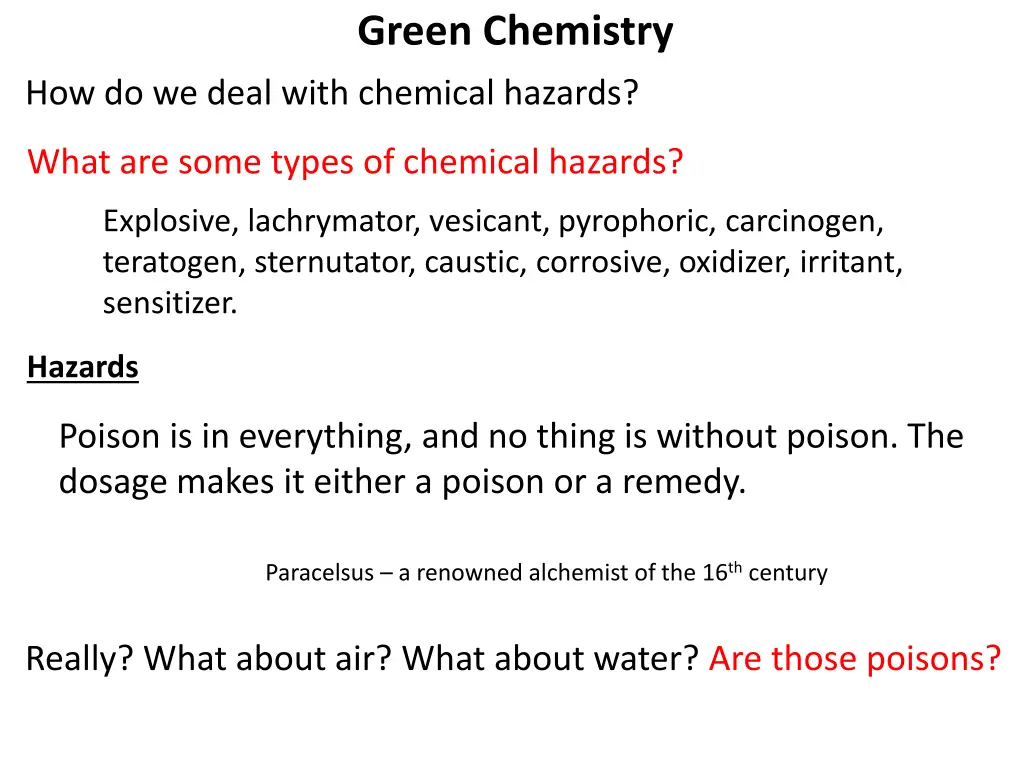 green chemistry 14