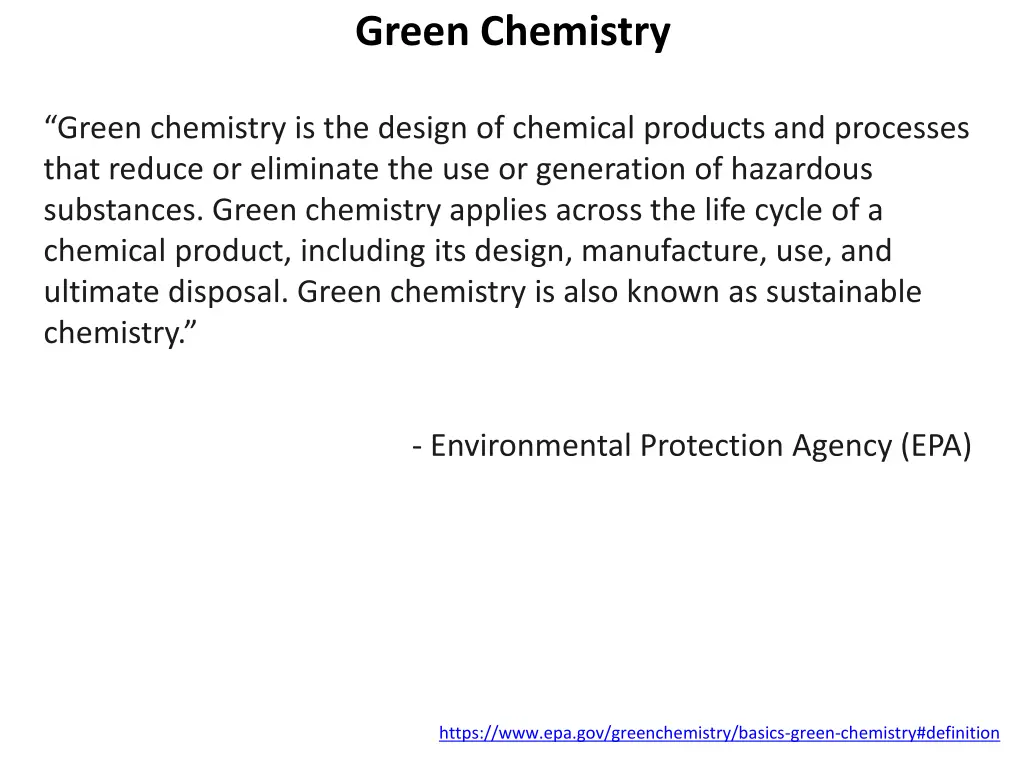 green chemistry 22