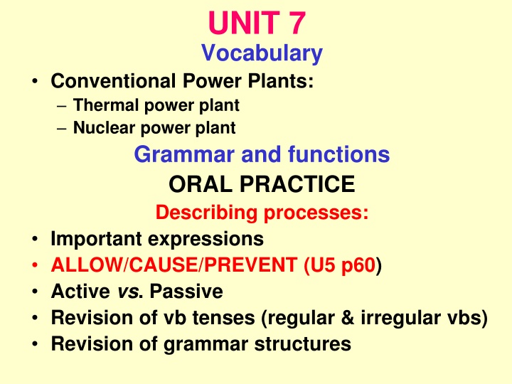 unit 7 vocabulary