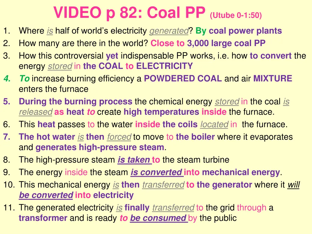 video p 82 coal pp utube 0 1 50 where is half