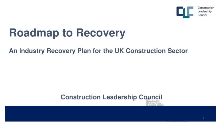 roadmap to recovery