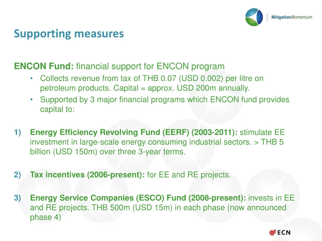 supporting measures