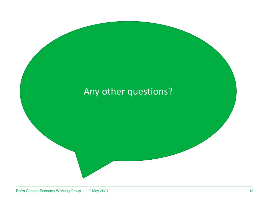 any other questions