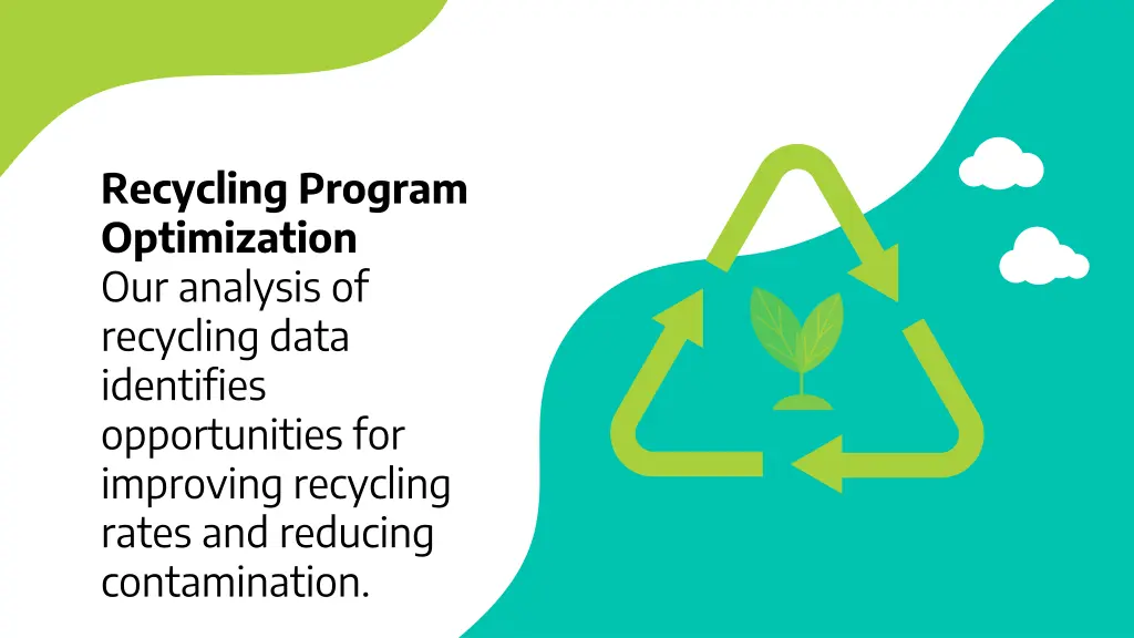 recycling program optimization our analysis