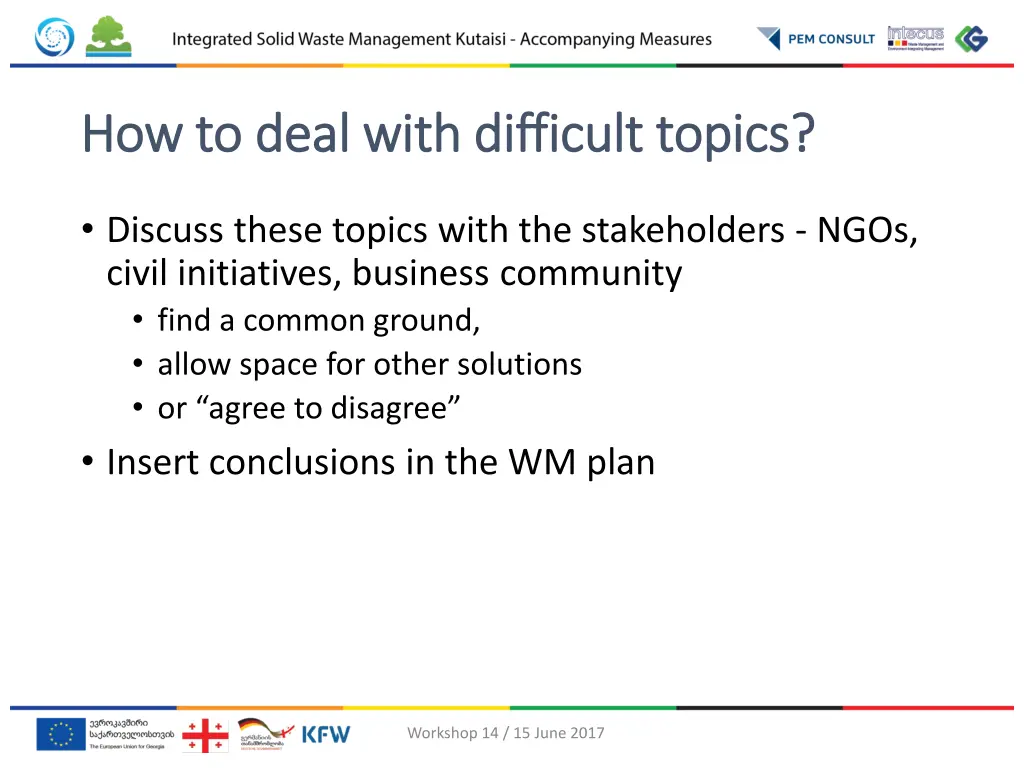how to deal with difficult topics how to deal