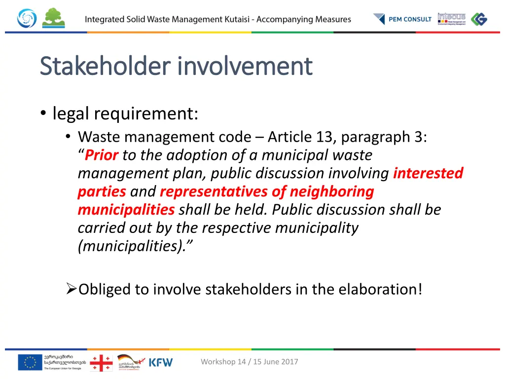 stakeholder stakeholder involvement