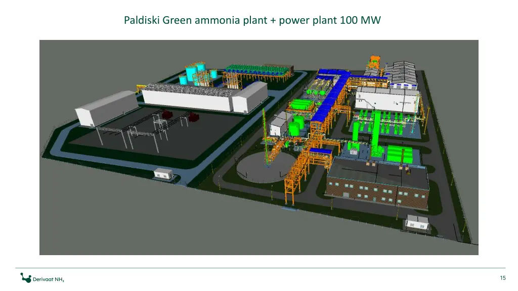 paldiski green ammonia plant power plant 100 mw