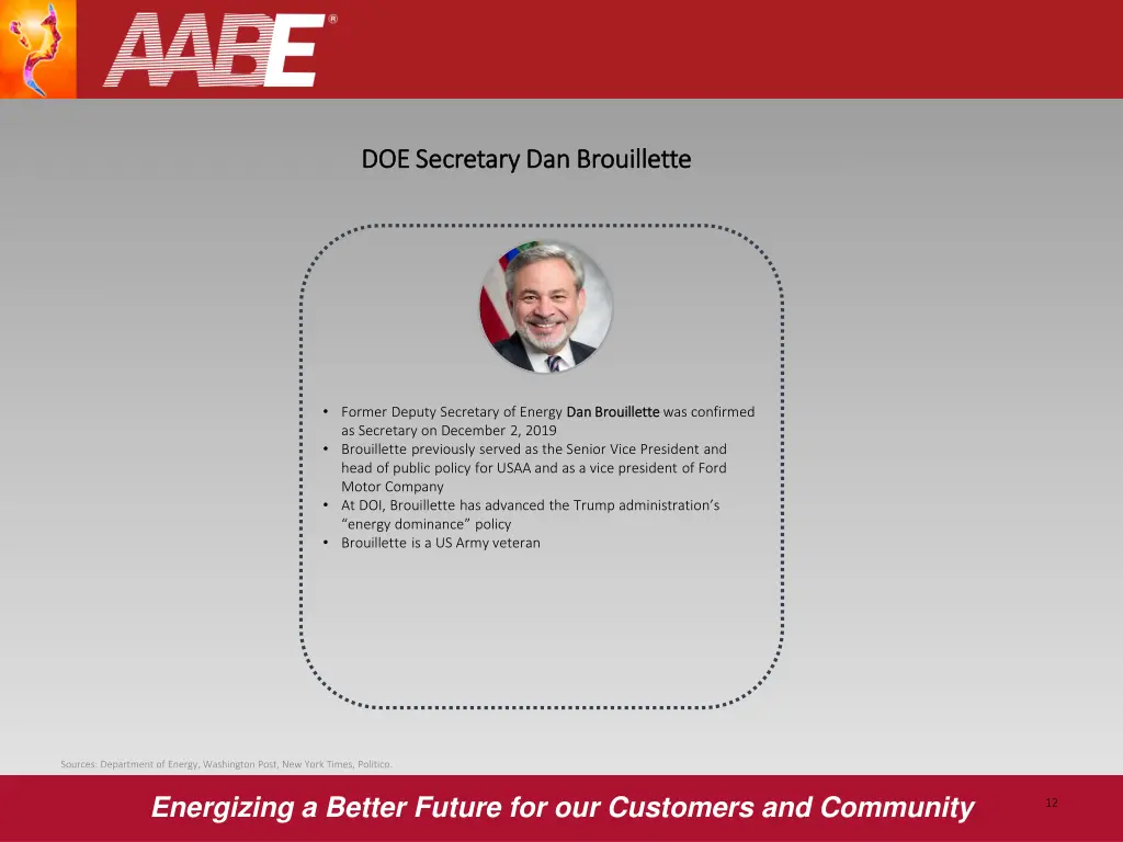 doe secretary dan doe secretary dan brouillette