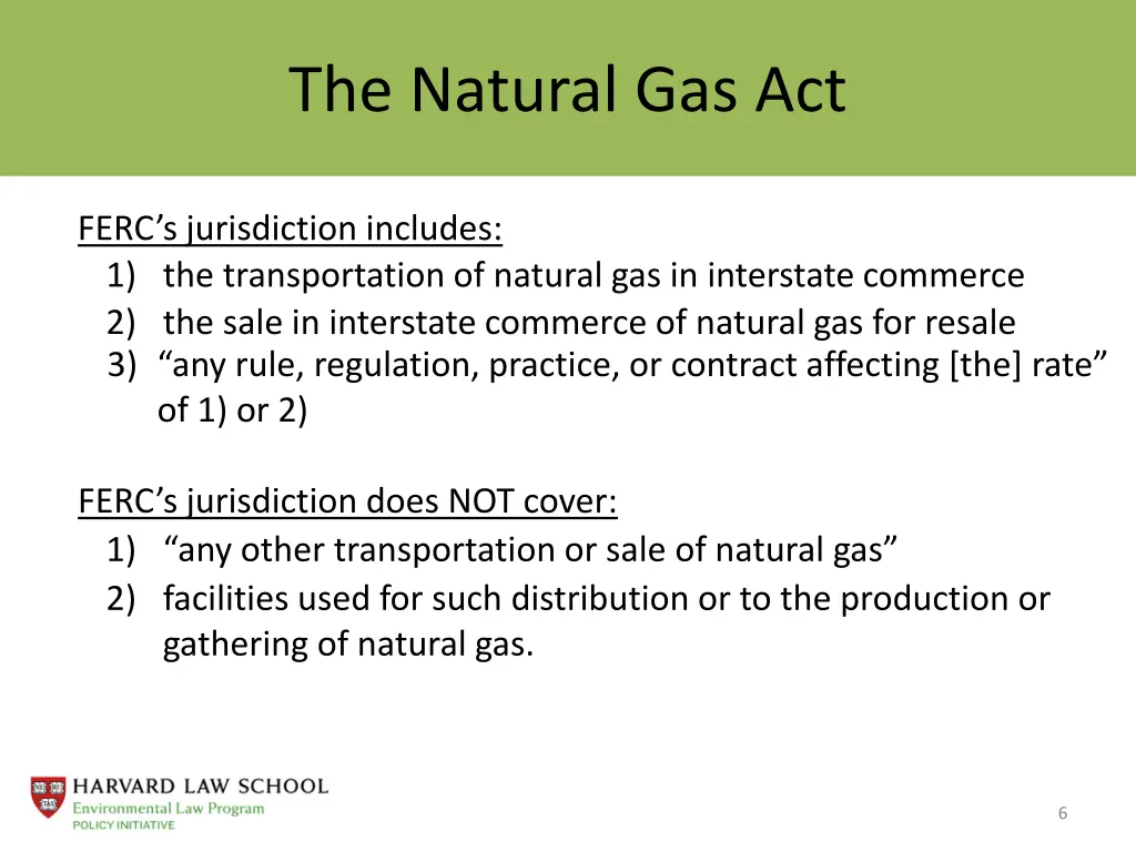 the natural gas act 1