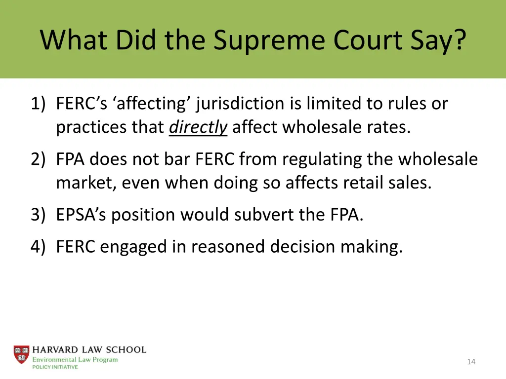 what did the supreme court say