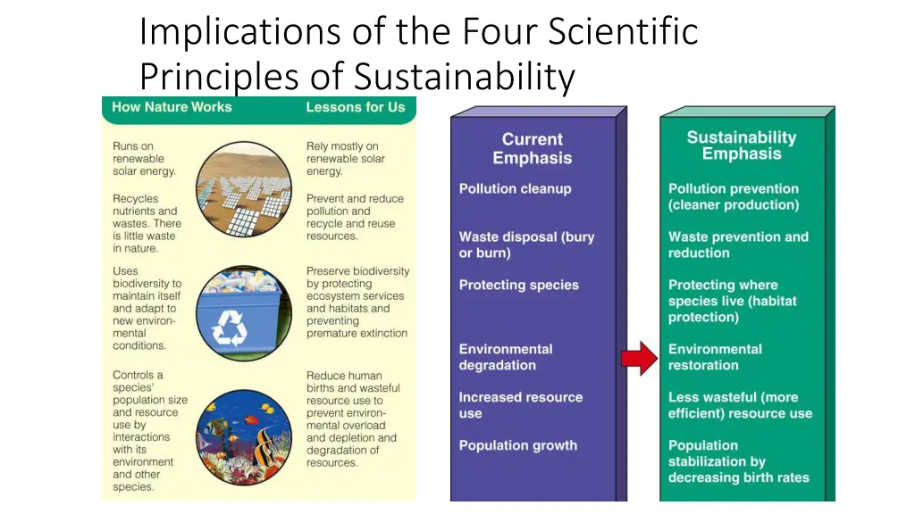 implications of the four scientific principles