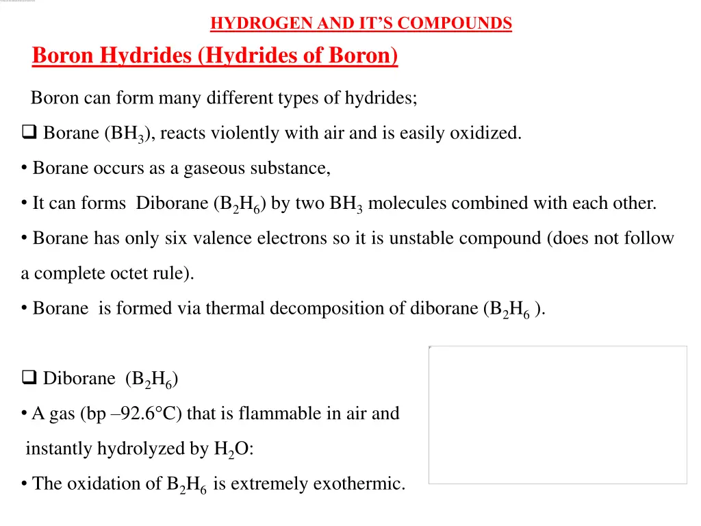 hydrogen and it s compounds 33