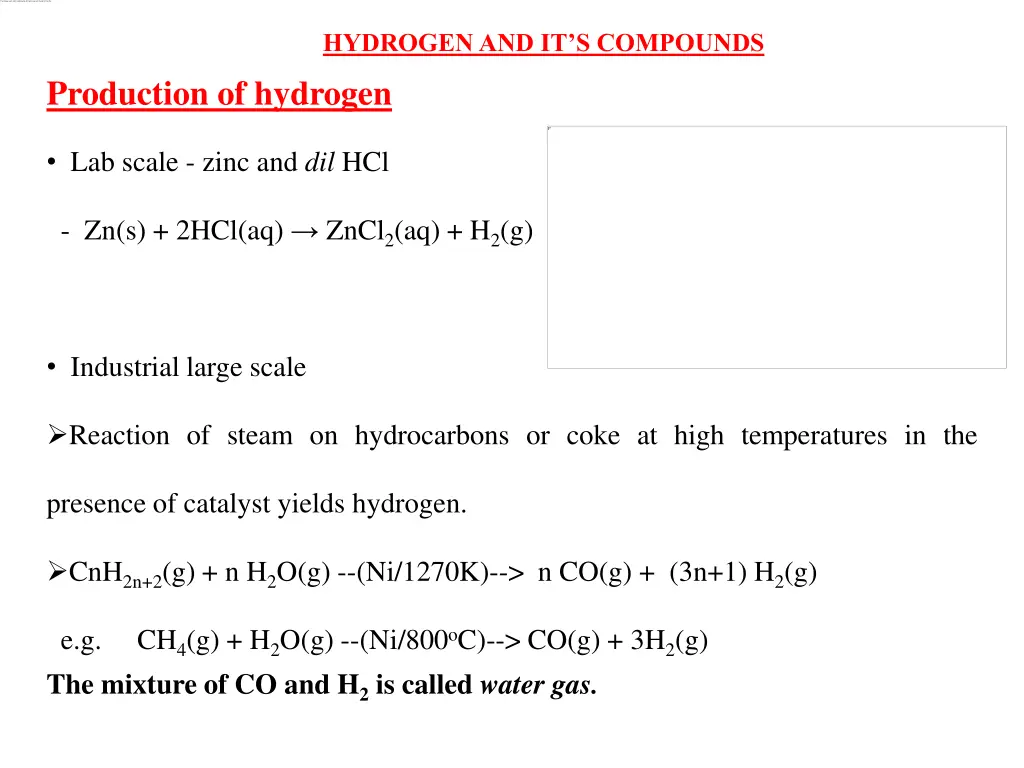 hydrogen and it s compounds 9