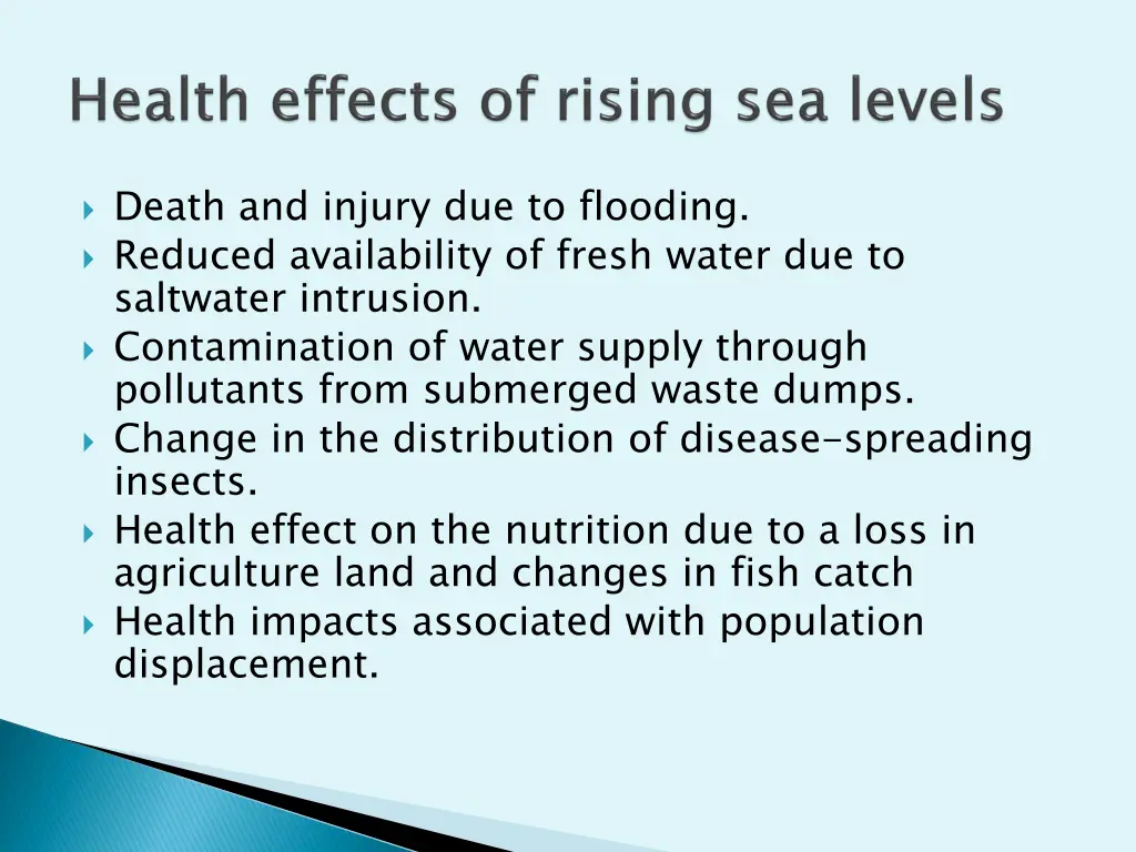 death and injury due to flooding reduced