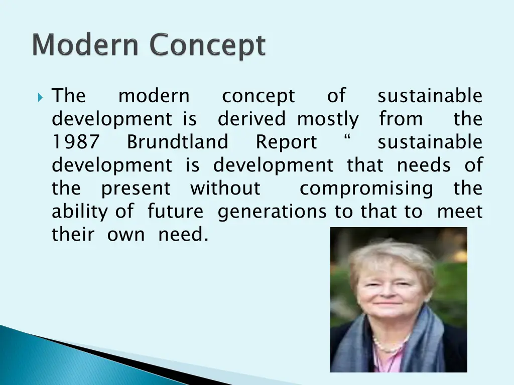 the development is 1987 development