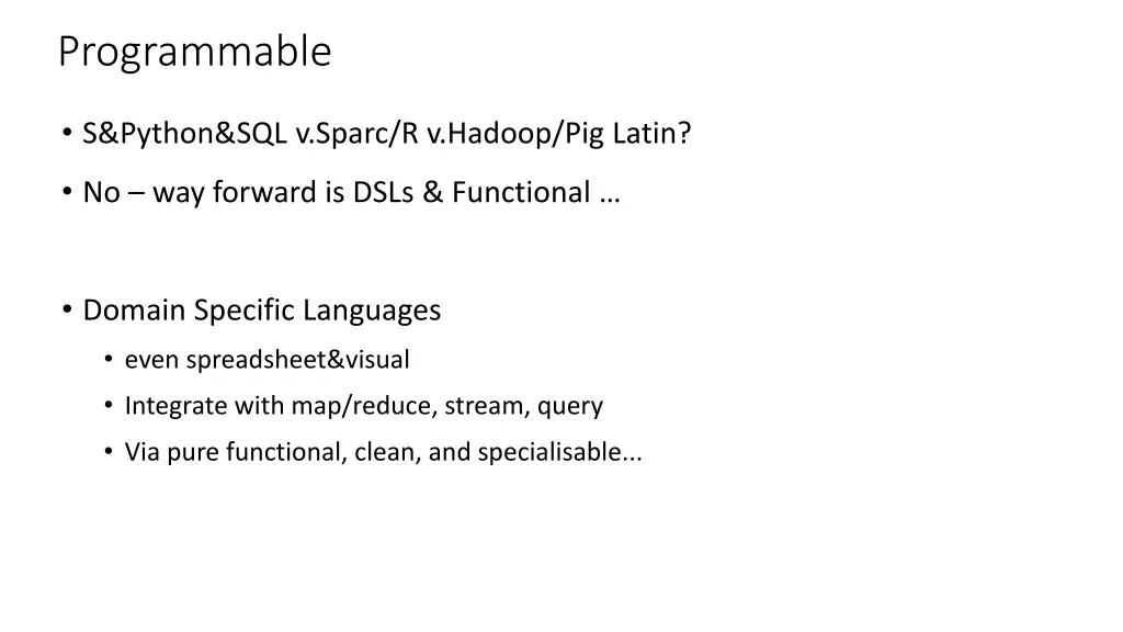 programmable