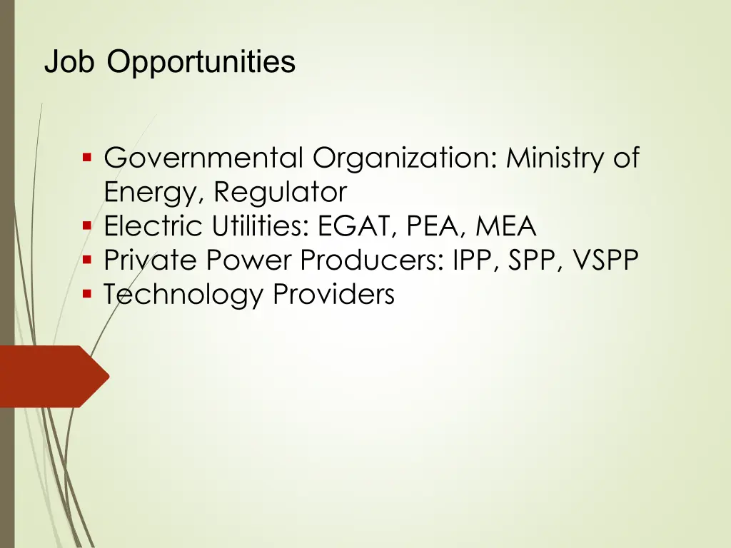 job opportunities