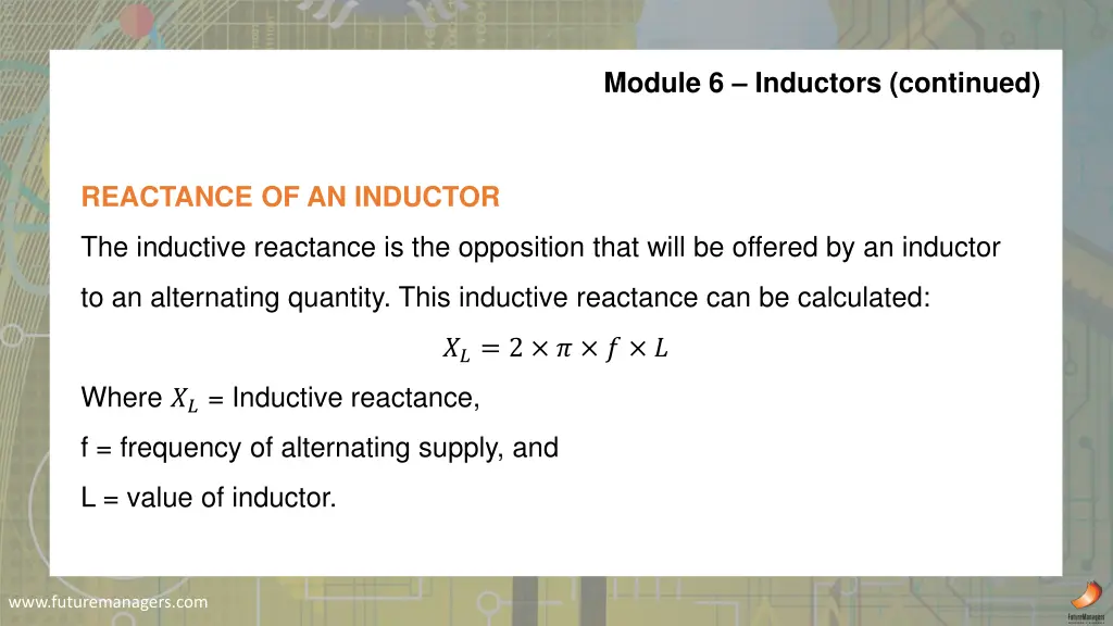 module 6 inductors continued 4