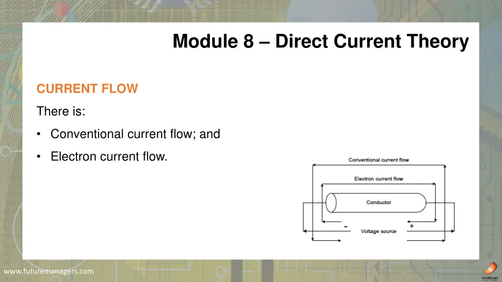 module 8 direct current theory