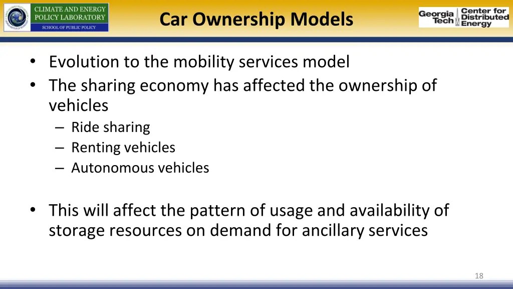 car ownership models