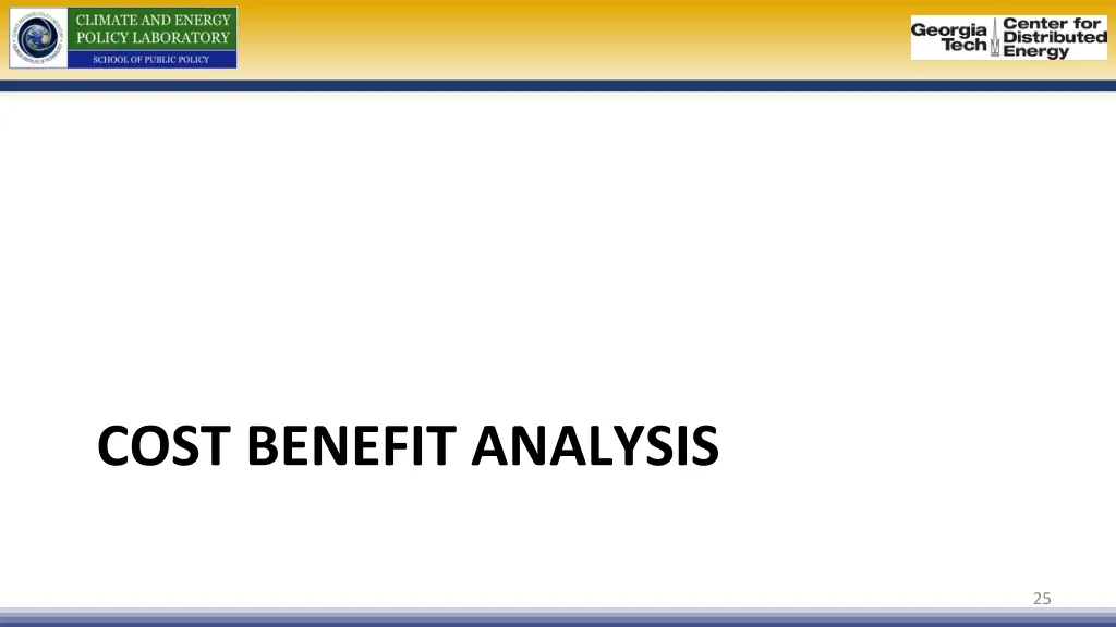 cost benefit analysis